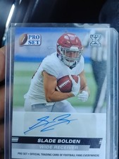 2022 Leaf Pro Set Draft - Autographs Slade Bolden #PSA-SB1 (AU, RC)
