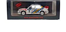 Model Car Scale 1:43 Spark Mitsubishi Lancer Rally 1995 Static Modeling