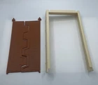 STAR WARS vintage Creature Cantina Doors & Frame REPRO Replacement Part kenner