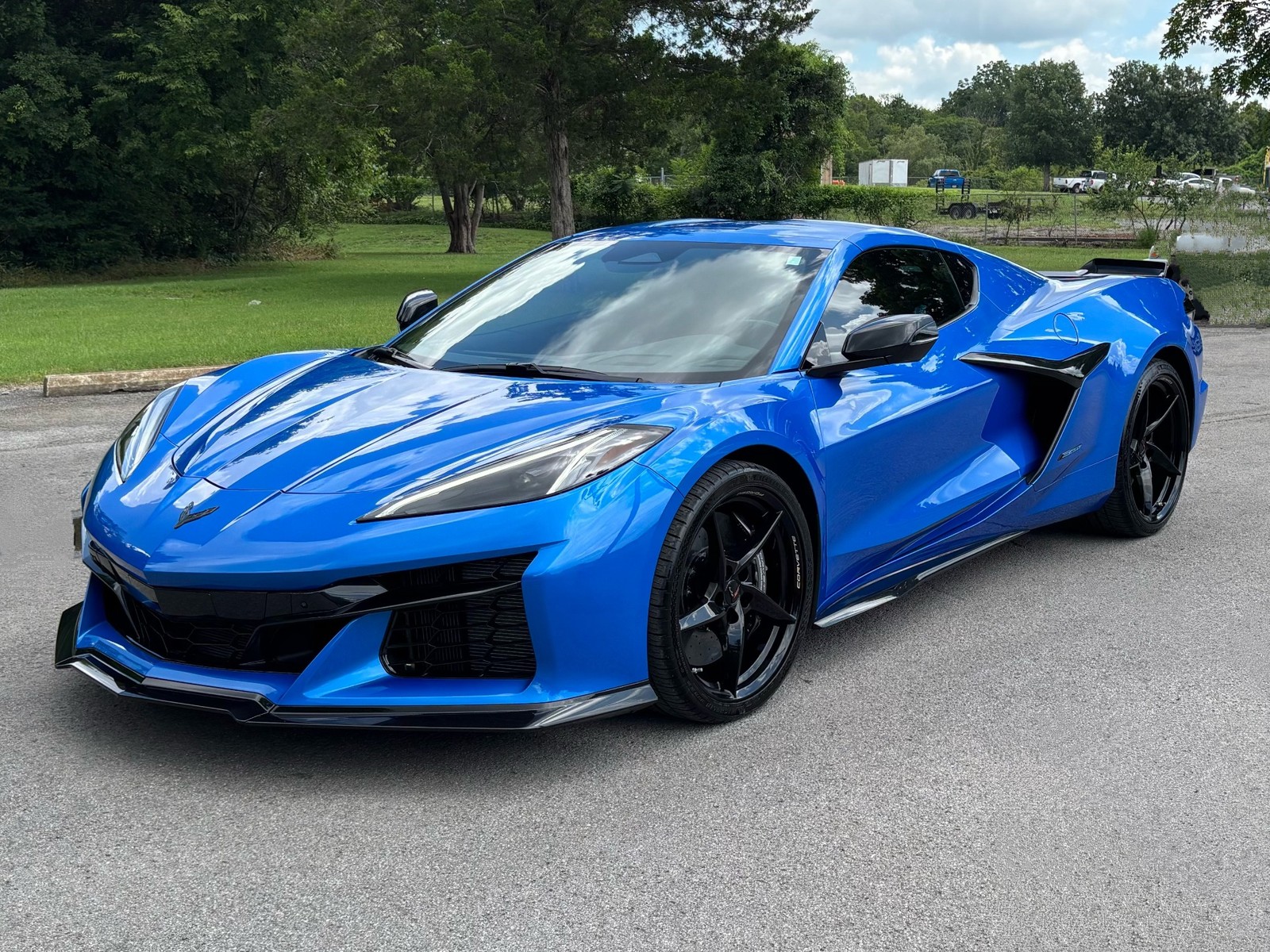 2025 Riptide Blue Metallic Chevrolet Corvette   | C8 Corvette Photo 2