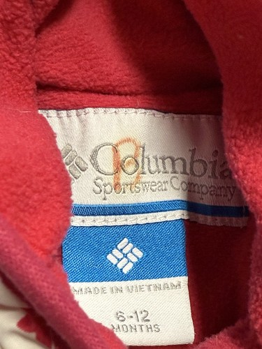 Columbia Blue Kid's Animal Print Snowsuit Bunting Size 6-12 Months - Picture 7 of 7