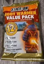 HotHands HH1ADH Adhesive Body Warmer 8 Pack Super Sized NIP (185)