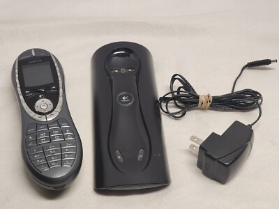 Logitech Harmony 880 Universal Remote Control w/Charger Dock & Power Cord Tested