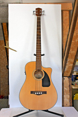 アコースティックベース Fender CB-100CE(生産終了品) 手渡し歓迎 2014 Fender CB-100CE Acoustic Bass Guitar With Hard Shell Case