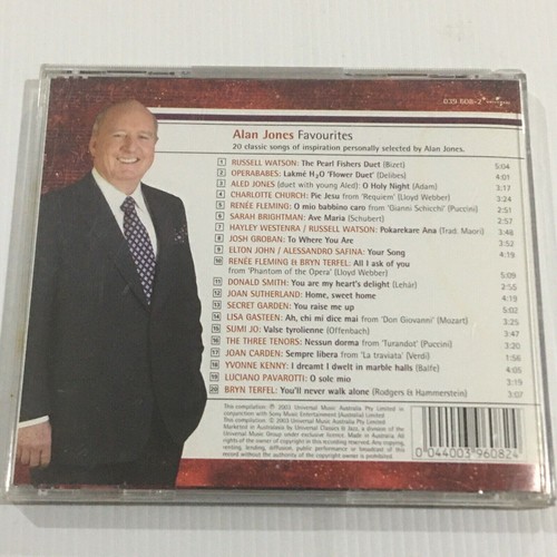 Alan Jones Favourites CD - Various Artists - Picture 2 of 2