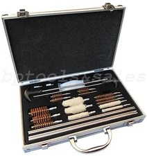 126pc Universal Gun Cleaning Kit Rifle Pistol Shotgun Handgun Firearm Cleanr Kit