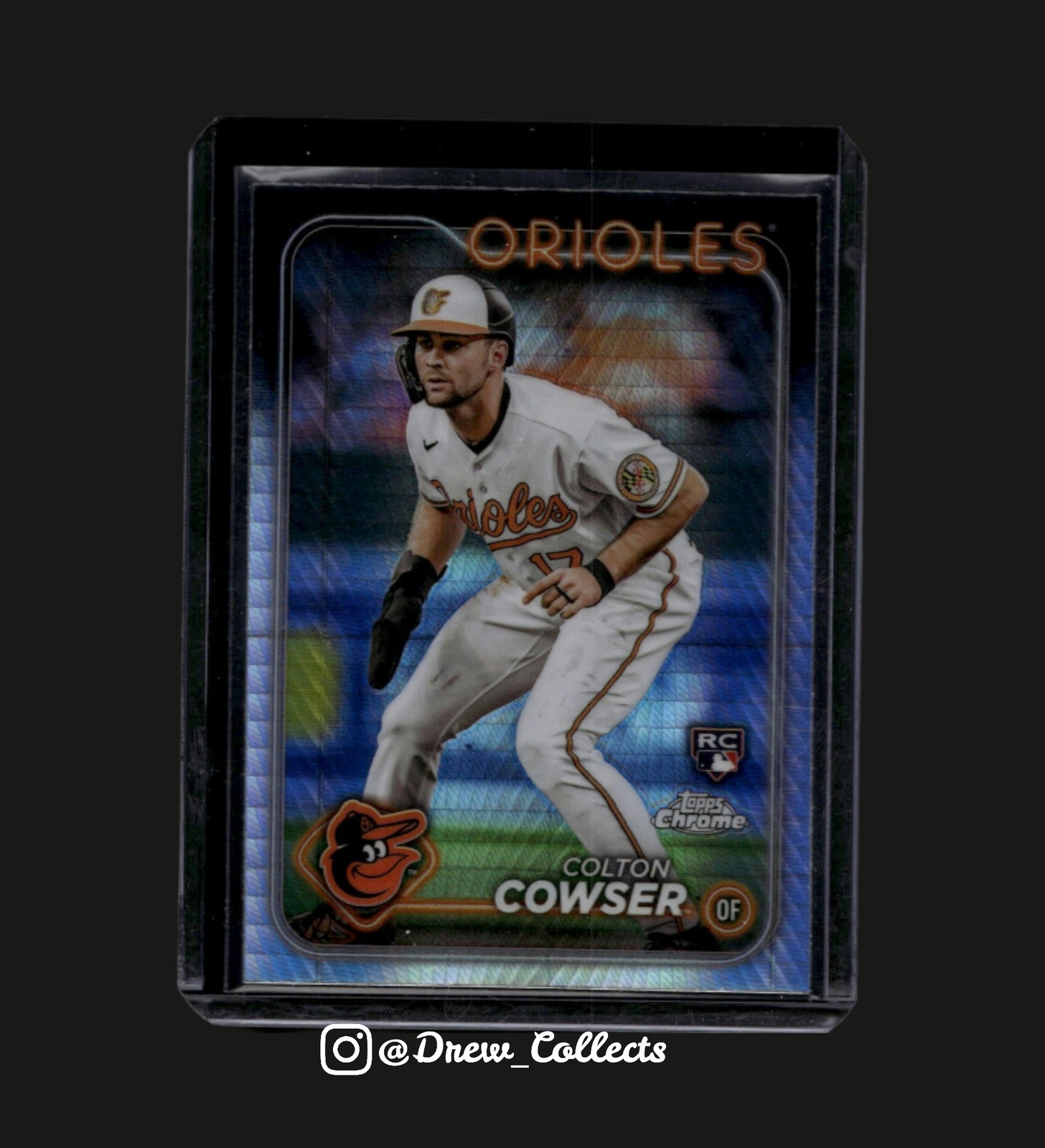 2024 Topps Chrome #278 Colton Cowser Baltimore Orioles Prism Refractor
