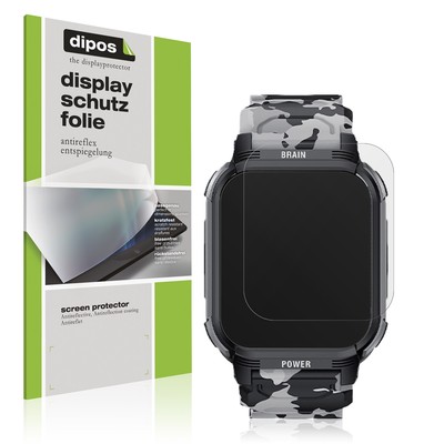 6x Schutzfolie matt für LEMFO Y10 Smartwatch Displayschutzfolie Folie Display