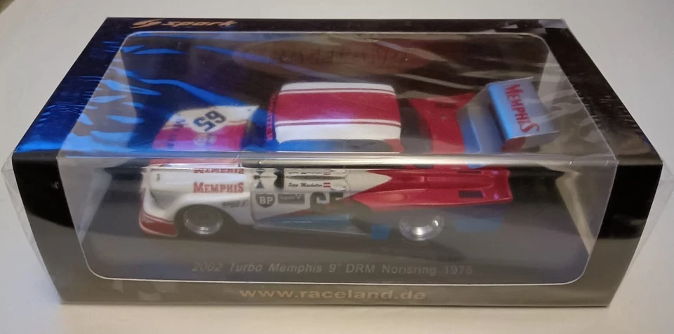 BMW 2002 Turbo Memphis 9° DRM Norisring 1978 1/43 Spark RS1603 Manhalter - Immagine 2 di 2