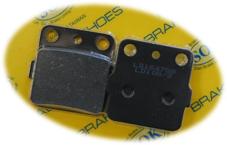 ПЕРЕДНИЕ И ЗАДНИЕ ТОРМОЗНЫЕ КОЛОДКИ подходят для YAMAHA YFZ 350 Banshee 1990-2001 YFZ350 YFZ350X - Изображение 3 из 3