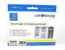 ESU LokSound 58429 V5 BLANK 21 Pin DCC Sound Decoder HO Scale NIB