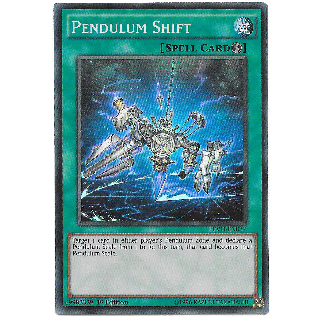 Pendulum Shift - PEVO-EN037 - Super Rare - 1st Edition - Yu-Gi-Oh