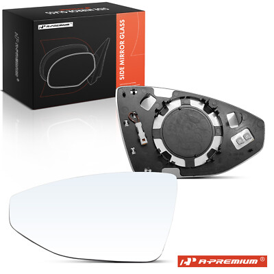 A-Premium Driver Mirror Glass with Heated for Audi A6 Quattro A8 Quattro 19-23