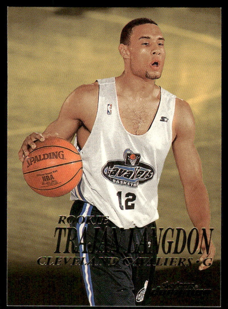 1999-00 Skybox Dominion #219 Trajan Langdon Rookie RC Cavaliers basketball card