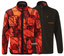 Jagdjacke Orange Camo - Wendejacke Wind- & Wasserdicht