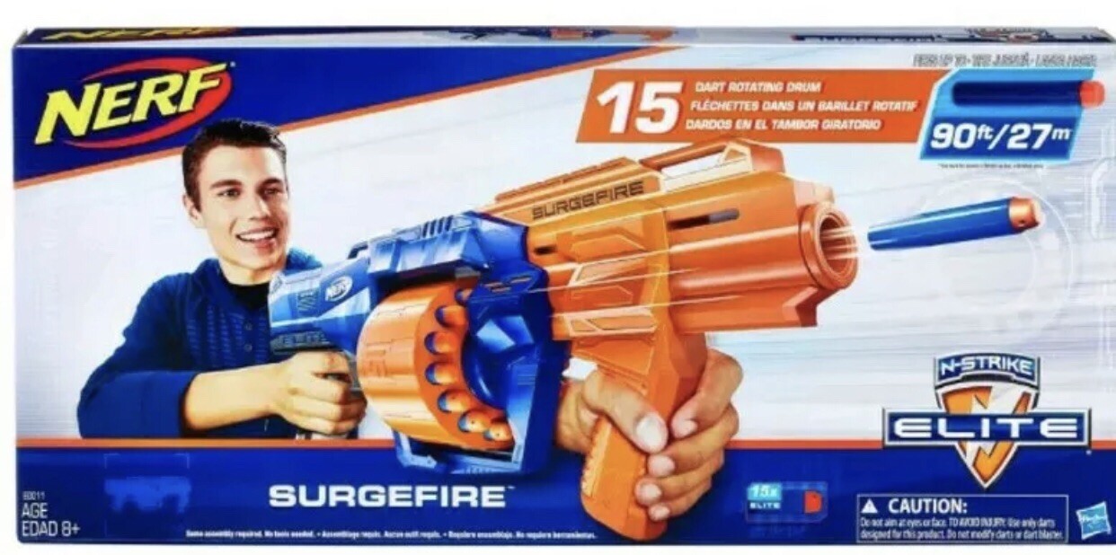 nerf surgefire mega pack