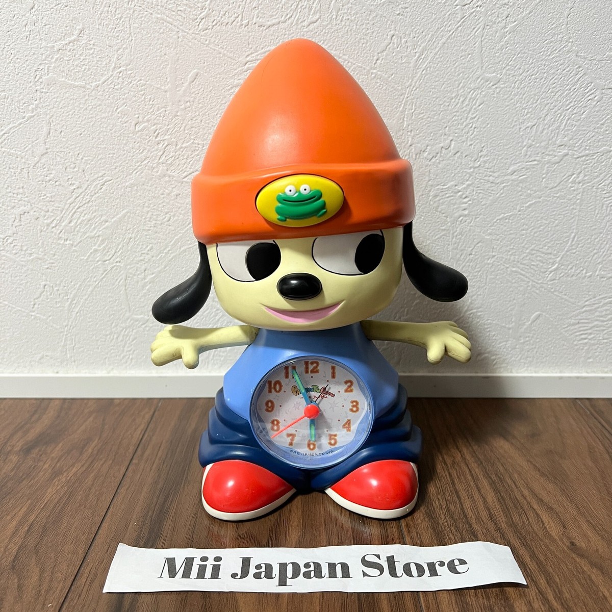 PaRappa the Rapper Alarm clock Figure Quartz Rhythm 24cm
