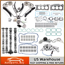 Complete Camshafts Rockers Arm Lifters Assy for 2011-2016 Jeep Dodge Ram 3.6L V6