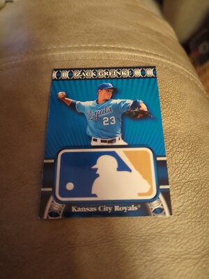 2010 Topps Logoman HTA Zack Greinke Kansas City Royals #HTA-37