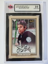 Ryan Getzlaf 2005-06 Bee Hive Beige Rookie Hockey Card KSA Graded 10!!!
