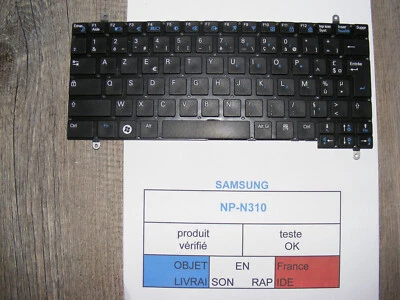 Clavier AZERTY pour SAMSUNG NP-N310 - Photo 1/4