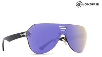 VonZipper ALT Farva Sunglasses Black Gloss / Flash Purple ALP | eBay