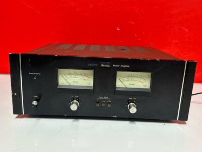 SANSUI BA-2000 AC100V Power amplifier Used Slightly scratched or