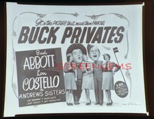 Abbott and Costello original negative 