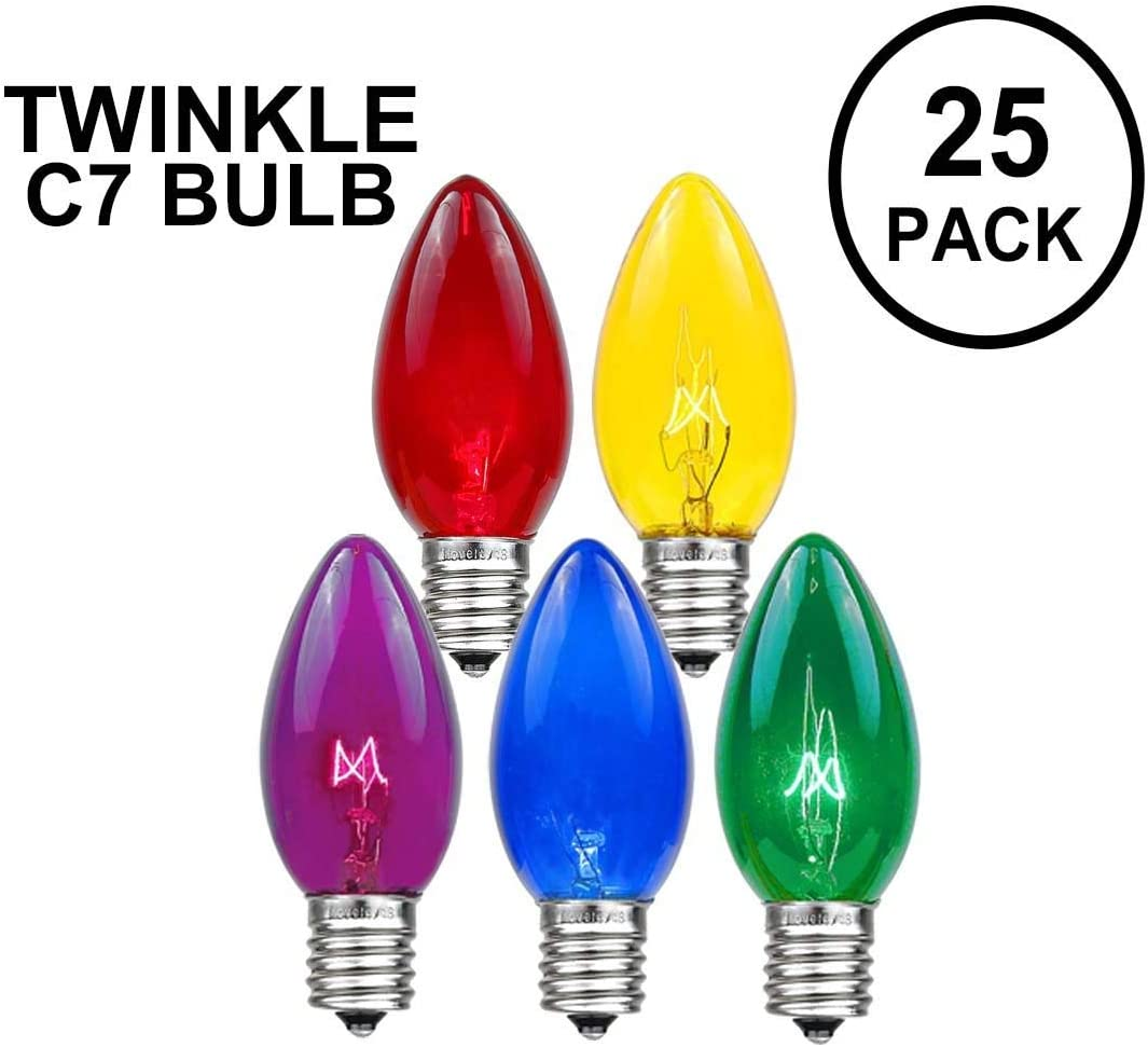 Twinkle Christmas Replacement Bulbs Outdoor Individual Bulbs for Events, Holid eBay