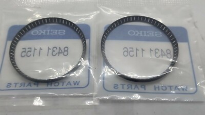 REHAUT SEIKO 7S26 7002 SCHWARZ oder BLAU ZIFFERBLATTRING SKX009 SDS097 SKX169 SKX175