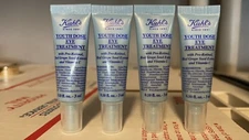 Lot of 4 Kiehl's Youth Dose Eye Treatment 0.1oz/3ml