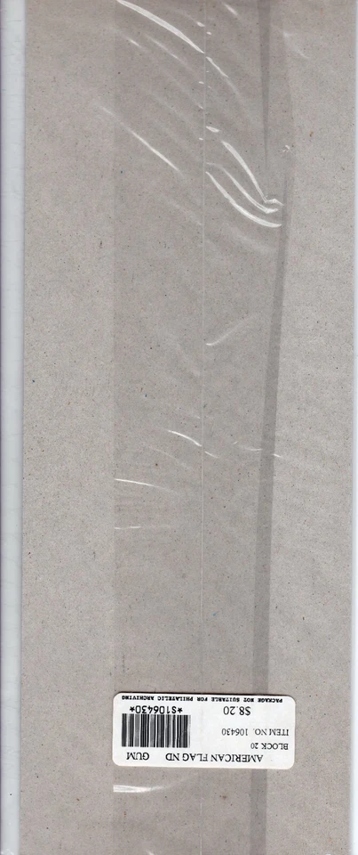 Scott #4129 Block of 20 Flag First Class Stamps - Sealed - Image 3 of 3