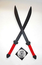 Training Sword Kalaj Kutter Krabi Krabong Practice Thai Red Instruction DVD