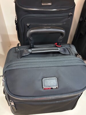 NEW Tumi VOYAGEUR LEGER OXFORD COMPACT 4 Wheel Carry-On Case BLACK