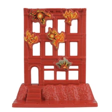 TimMee Processed Plastic BRICK BUILDING Fire Tim Mee Army Men Playset Accessory
