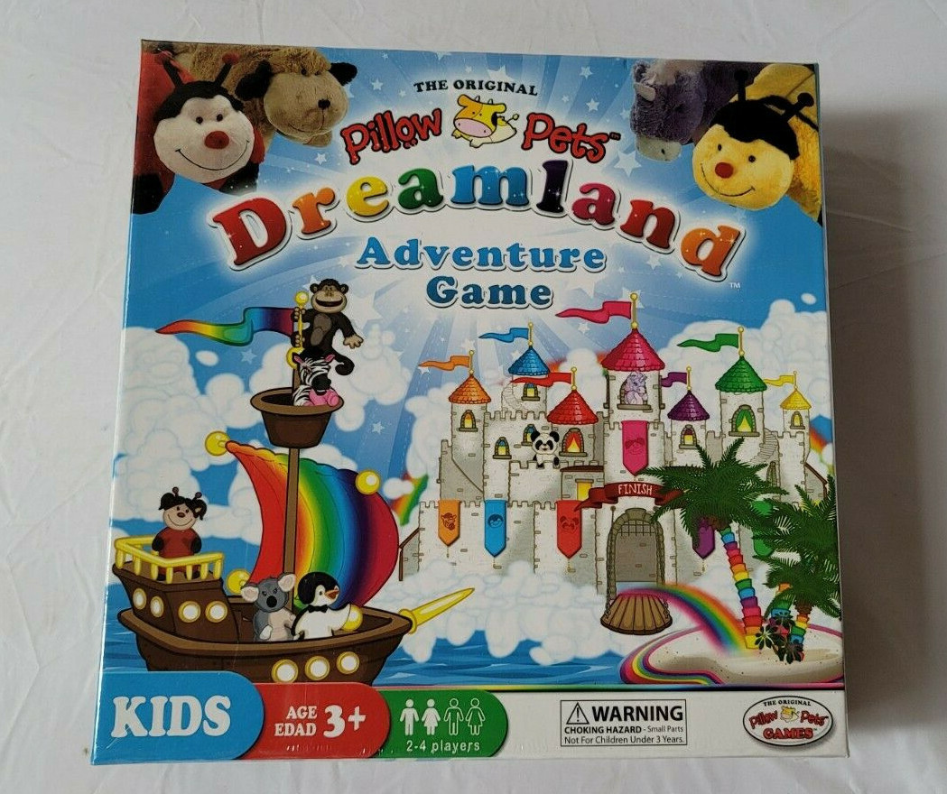 Pillow Pets Dreamland Adventure Game Kids Age 3+ SEALED 813461011696 eBay