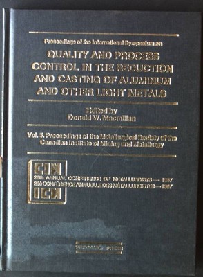 Proceedings of the International Symposium on Quality and Process Control in the