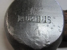 Vintage Plumb Ball Peen Hammer Stamped U.S. Military Issue ( Must See )