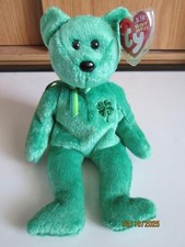 Ty Beanie Baby - Dublin - 2002 - Mint with Tags - St. Patrick  s Day Bear