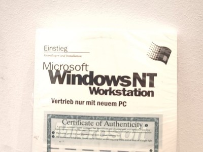 Microsoft Windows NT Workstation Betriebssystem - Neu - OVP