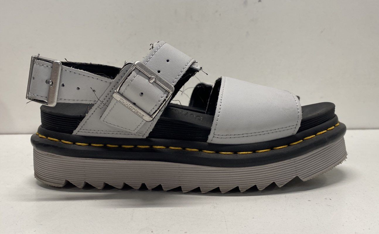 Dr. Martens White Solid Platform Sandal Women 6 - image 3