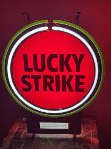 Letrero de exhibición de tienda de neón LUCKY STRIKE nuevo artículo de stock antiguo #111659 - Imagen 19 de 19