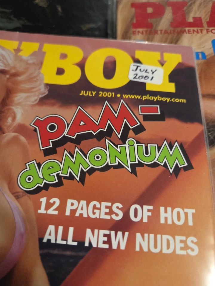 Play Boy Magazines Pamela Anderson Collection Lot of 18. Vintage 90s - Image 3 of 4