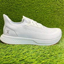 Flux Adapt Runner White Gum Mens Size 11.5 Running Athletic Walking Knit Shoes