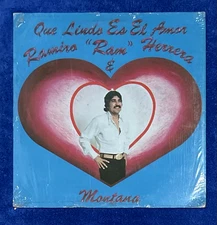 RAMIRO RAM HERRERA  & MONTANA-1984 RAM LP-1001 AMEN STUDIOS-PURO TEJANO NM/NM