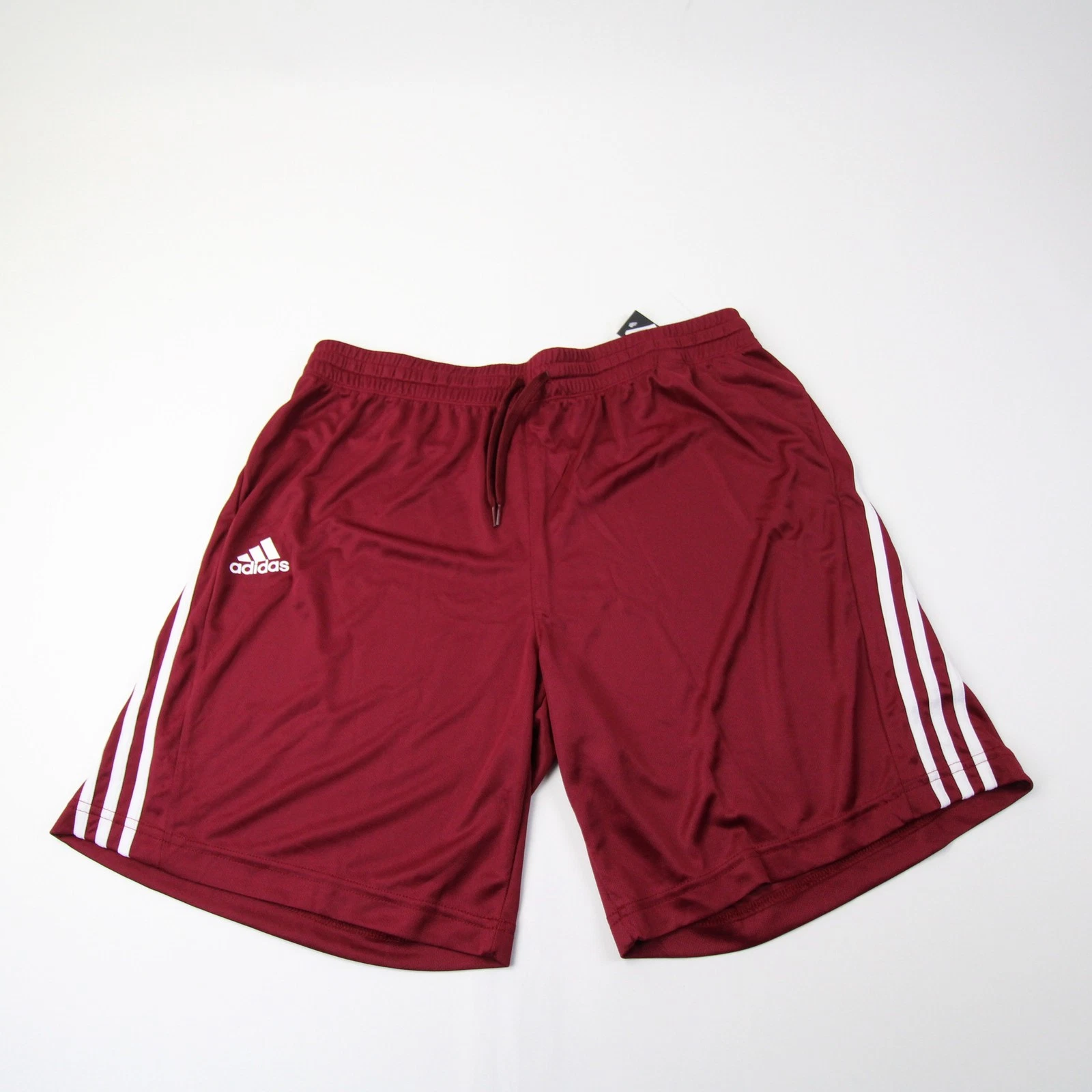 adidas Athletic Shorts Men's Maroon New with Tags XL