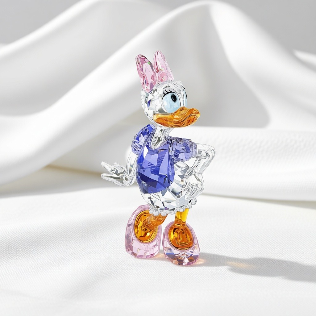 Swarovski Disney Daisy Duck Colour 5115334 Mint Boxed with Certificate