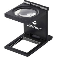 Toolcraft TO-10182525 FadenzäHler VergrößErungsfaktor: 6 X LinsengrößE: (Ø) 28