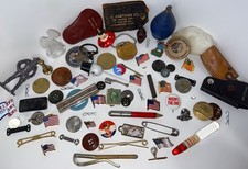 Vintage Junk Drawer Lot Estate Finds Assorted Trinkets Collectibles