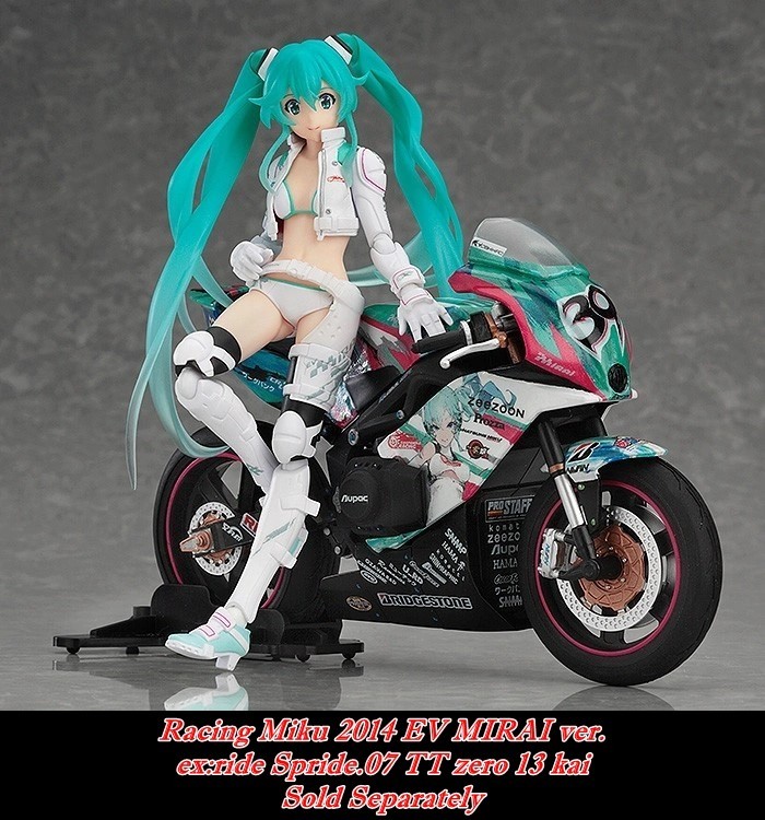 figma eXride Racing Miku TT零13 Figma EX Ride Spride 06 TT Zero 13 Hatsune Miku Good Smile